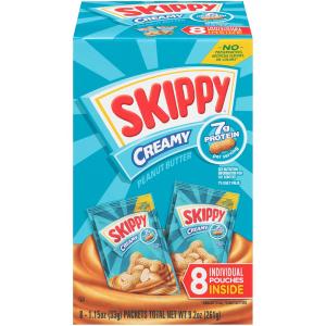 Skippy - Creamy Squeeze Pouch 8pk