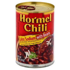 Hormel - Low Sodium Chili W Beans