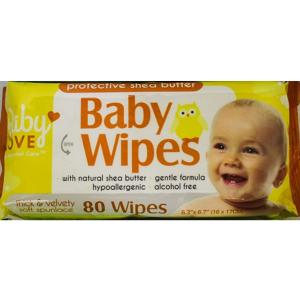 Personal Care - Baby Love W Shea Butter Wipes