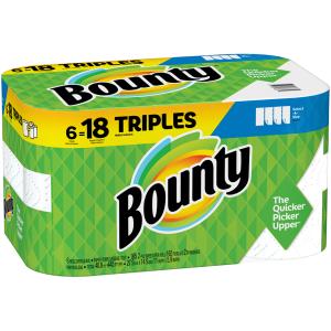 Bounty - White Select a Size 6 Trpl Roll Ppr Towl