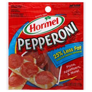 Hormel - 25 Less Fat Sliced Pepperoni
