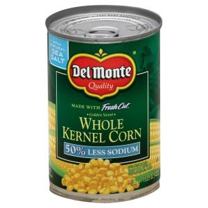 Del Monte - 50 Less Salt wh Corn