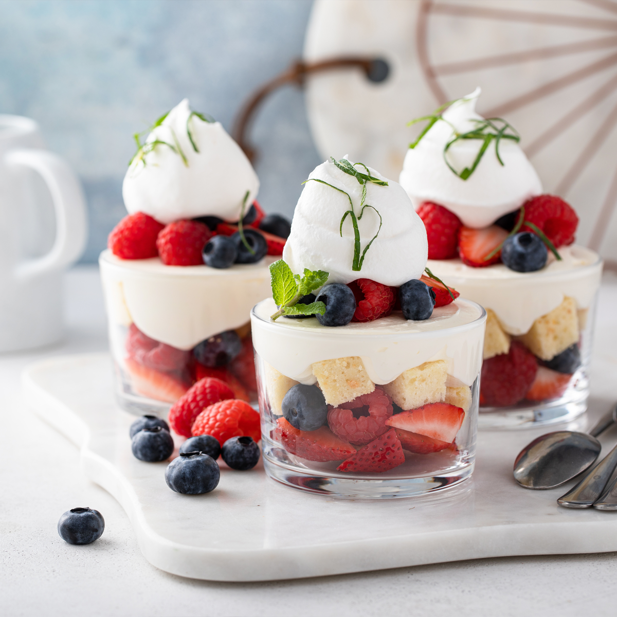 Red White & Blue Trifle - Urban Meadow®