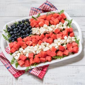 American Flag Watermelon Feta Salad - Urban Meadow¨