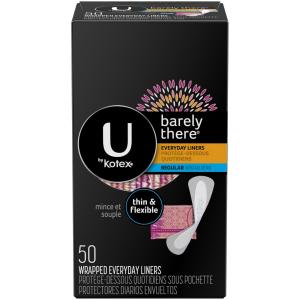 U by Kotex - Barely There Pantiliners