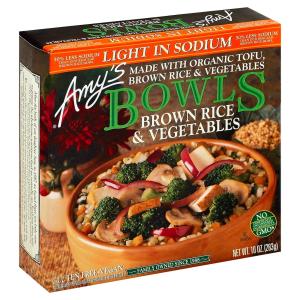 Natural Value - Bowls Brown Rice & Vegetables ls