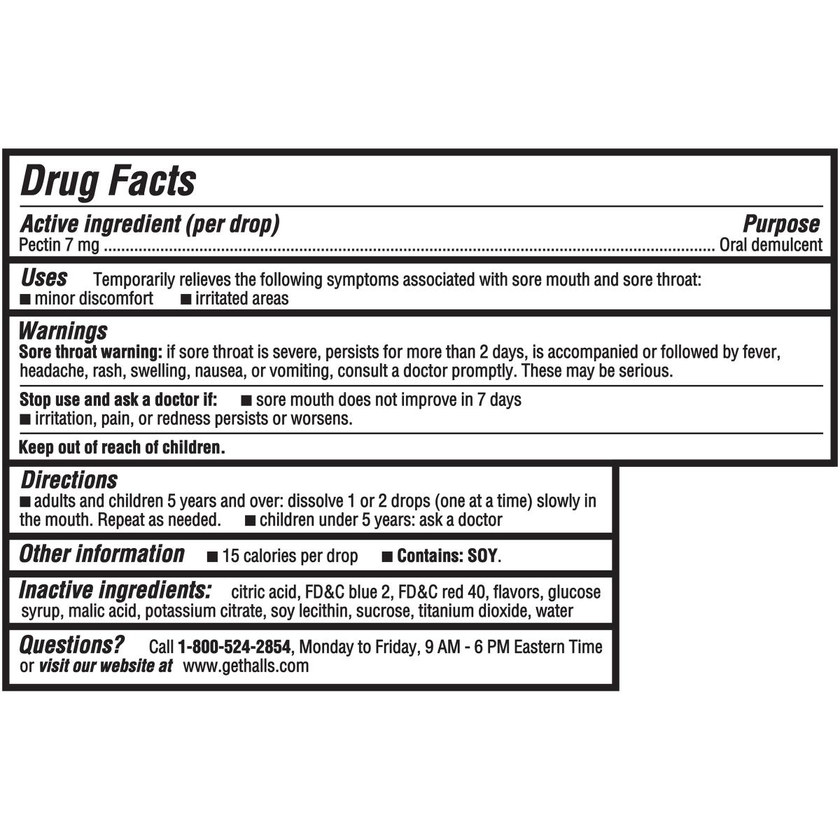 BREEZERS COOL BERRY DROPS