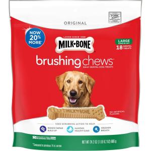 milk-bone - Brushing Chews Large Val pk
