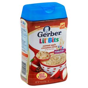 Gerber - Cereal Lilbit Oat Apple Cin