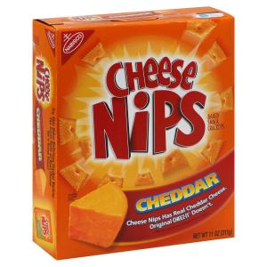 Cheese Nips - Cheddar Crackers