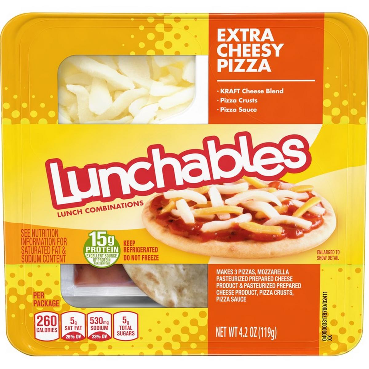 CHEESE PIZZA LUNCHABLE