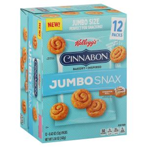 kellogg's - Cinnamon Roll Jumbo Snax Cereal