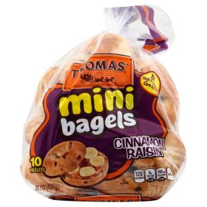 Thomas' - Cinnamon Raisin Mini Bagels