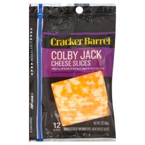 Cracker Barrel - Colby Jack Natural Sliced