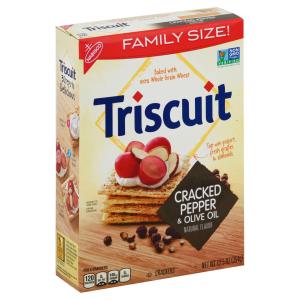Triscuit - Cracked Pepper Oliv Oil fs