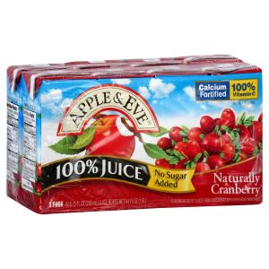 Apple & Eve - Cranberry 100 Juice 8pk