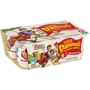 Danimals - Danimals Cup Probiotic Strwbrry 6pk 24oz