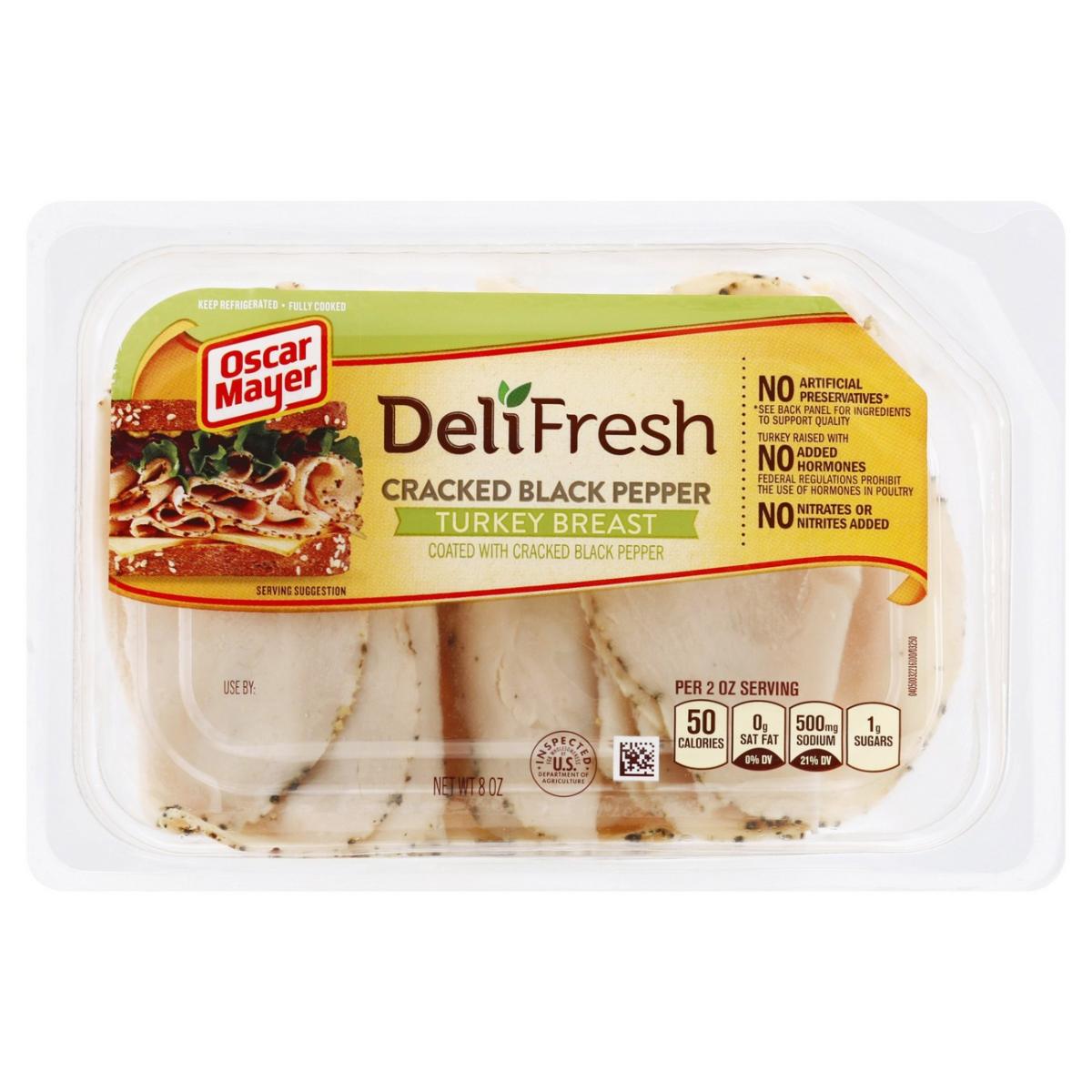 DELI SHAVED BLK PEPPER TURKEY