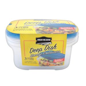 Urban Meadow - Disposable Deep Dish Container