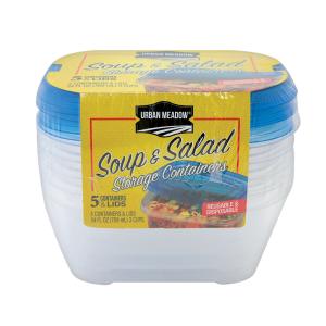 Urban Meadow - Disposable Soup Salad Container