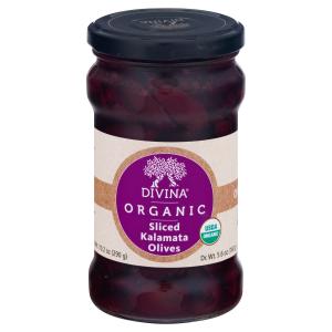 Divina - Organic Kalamata Sliced Olives