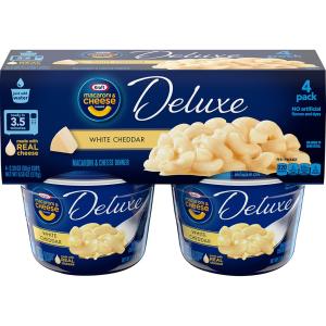 Kraft - Deluxe White Cheddar Cheese Cups
