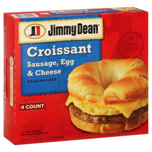 Jimmy Dean - Egg Cheese Croissant Sand 4ct