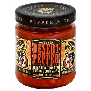 Desert Pepper - Roasted Tomato Chipotle Corn Salsa