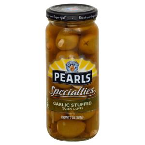 Pearls - Garlic Stuffed Queen Olives