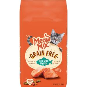 Meow Mix - Grain Free Wild Salmon Dry Food