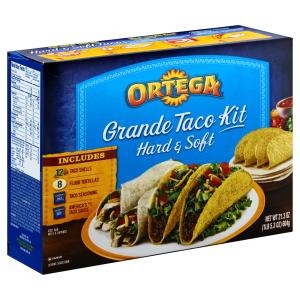 Ortega - Grande Hrd Sft Taco Dnr Kit