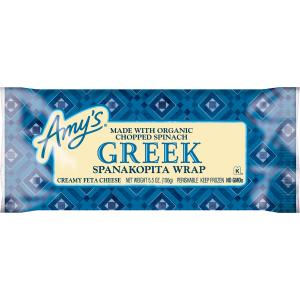 amy's - Greek Spanakopita Wrap
