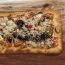 Greek Style Flatbread Pizza