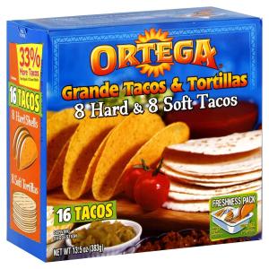 Ortega - Hard Soft Taco Shells