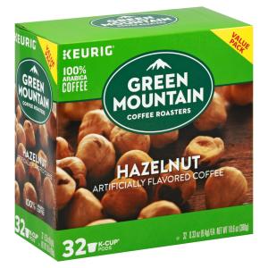 Green Mountain - Hazelnut K Cups Coffee