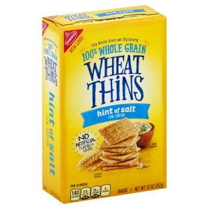 Wheat Thins - Hint of Salt Crackers