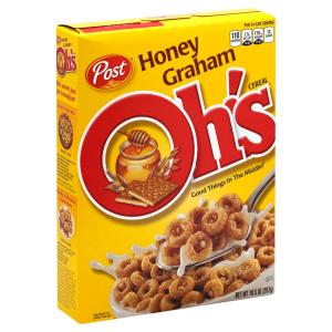 Post - Honey o's Breakfast Cereal