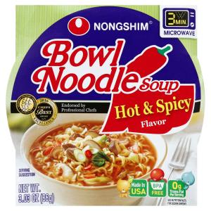 Nong Shim - Hot Spicy Bowl Noodle Soup