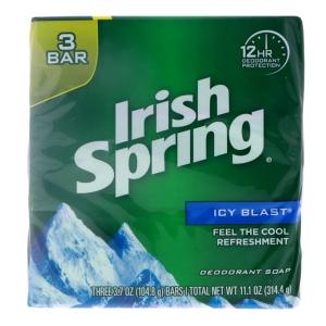 Irish Spring - Icy Blast Soap Bar 3pk