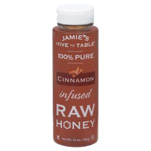Jamie Infused Cinnamon Raw Honey