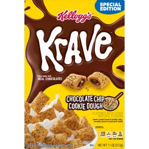 kellogg's - Krave Chocolate Chip Cookie Dgh Cereal