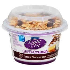 Dannon - Lght & ft Grk Crnch Coconut Choc Yogurt