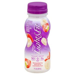 Dannon - L F Yogurt Drink Straw Ban