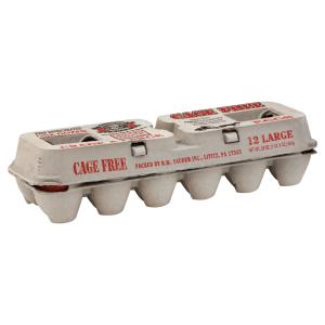 sauder's - Large Cage Free Brown Eggs