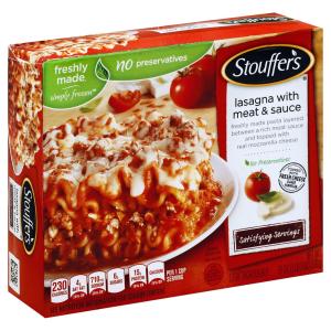 stouffer's - Lasagna W Meat Sauce