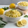 Lemon Basil Orzo Pasta - Urban Meadow
