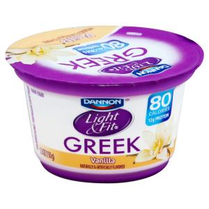 Dannon - Light Fit Greek Van Yogurt