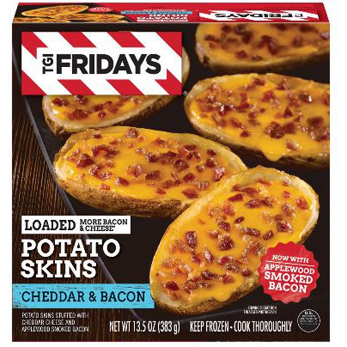 LOADED POTATO SKINS CHDR BACN