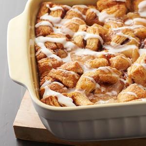 Make Ahead Apple Pie Cinnamon Roll Breakfast Bake - Pillsbury