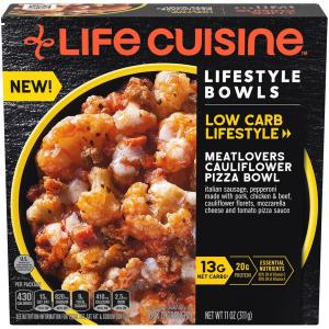 Life Cuisine - Meatlovers Cauli Pizza Bowl